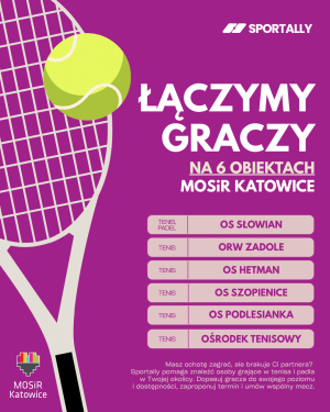 Znajdź partnera do gry z MOSiR Katowice